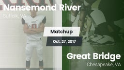 Matchup: Nansemond River vs. Great Bridge  2017