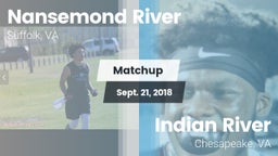 Matchup: Nansemond River vs. Indian River  2018