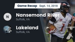 Recap: Nansemond River  vs. Lakeland  2018