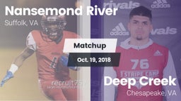 Matchup: Nansemond River vs. Deep Creek  2018