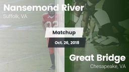 Matchup: Nansemond River vs. Great Bridge  2018