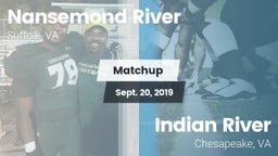 Matchup: Nansemond River vs. Indian River  2019
