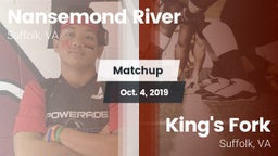 Matchup: Nansemond River vs. King's Fork  2019