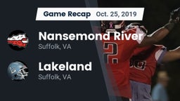 Recap: Nansemond River  vs. Lakeland  2019