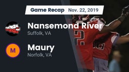 Recap: Nansemond River  vs. Maury  2019