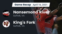 Recap: Nansemond River  vs. King's Fork  2021