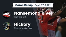 Recap: Nansemond River  vs. Hickory  2021