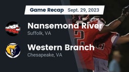 Recap: Nansemond River  vs. Western Branch  2023