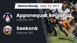 Recap: Apponequet Regional  vs. Seekonk  2017
