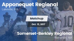 Matchup: Apponequet Regional vs. Somerset-Berkley Regional  2017