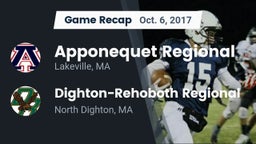 Recap: Apponequet Regional  vs. Dighton-Rehoboth Regional  2017