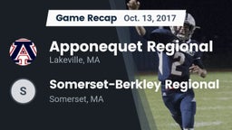 Recap: Apponequet Regional  vs. Somerset-Berkley Regional  2017