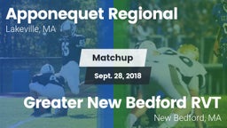 Matchup: Apponequet Regional vs. Greater New Bedford RVT  2018
