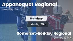 Matchup: Apponequet Regional vs. Somerset-Berkley Regional  2018