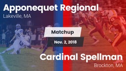 Matchup: Apponequet Regional vs. Cardinal Spellman  2018
