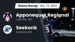 Recap: Apponequet Regional  vs. Seekonk  2021