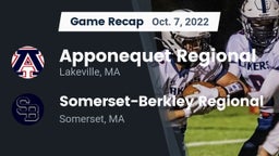 Recap: Apponequet Regional  vs. Somerset-Berkley Regional  2022