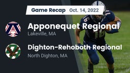 Recap: Apponequet Regional  vs. Dighton-Rehoboth Regional  2022