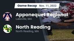 Recap: Apponequet Regional  vs. North Reading  2022