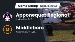 Recap: Apponequet Regional  vs. Middleboro  2023