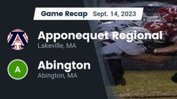 Recap: Apponequet Regional  vs. Abington  2023