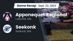 Recap: Apponequet Regional  vs. Seekonk  2023