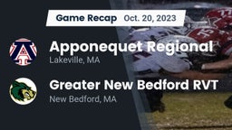 Recap: Apponequet Regional  vs. Greater New Bedford RVT  2023