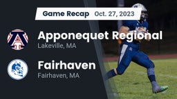 Recap: Apponequet Regional  vs. Fairhaven  2023