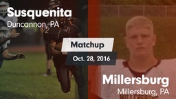 Matchup: Susquenita High vs. Millersburg  2016