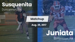 Matchup: Susquenita High vs. Juniata  2017