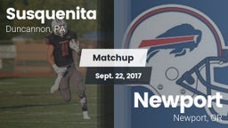 Matchup: Susquenita High vs. Newport  2017