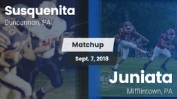 Matchup: Susquenita High vs. Juniata  2018