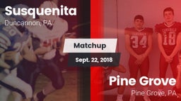 Matchup: Susquenita High vs. Pine Grove  2018