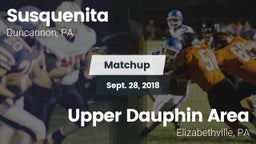 Matchup: Susquenita High vs. Upper Dauphin Area  2018