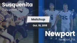 Matchup: Susquenita High vs. Newport  2018