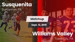 Matchup: Susquenita High vs. Williams Valley  2019