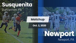 Matchup: Susquenita High vs. Newport  2020