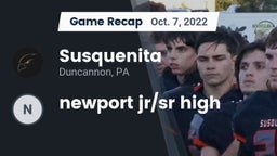 Recap: Susquenita  vs. newport jr/sr high 2022