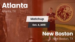 Matchup: Atlanta  vs. New Boston  2019