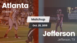 Matchup: Atlanta  vs. Jefferson  2019