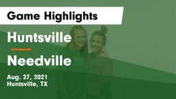 Huntsville  vs Needville  Game Highlights - Aug. 27, 2021