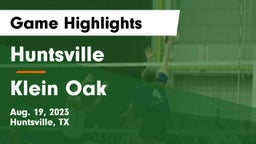 Huntsville  vs Klein Oak  Game Highlights - Aug. 19, 2023