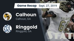 Recap: Calhoun  vs. Ringgold  2019