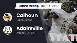 Recap: Calhoun  vs. Adairsville  2019