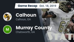 Recap: Calhoun  vs. Murray County  2019