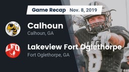 Recap: Calhoun  vs. Lakeview Fort Oglethorpe  2019