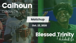 Matchup: Calhoun  vs. Blessed Trinity  2020