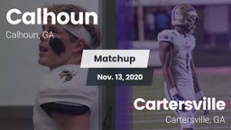 Matchup: Calhoun  vs. Cartersville  2020