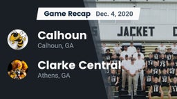 Recap: Calhoun  vs. Clarke Central  2020