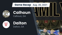 Recap: Calhoun  vs. Dalton  2021